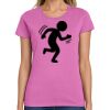 Ladies Heavy Cotton 100% Cotton T Shirt Thumbnail
