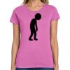 Ladies Heavy Cotton 100% Cotton T Shirt Thumbnail
