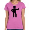 Ladies Heavy Cotton 100% Cotton T Shirt Thumbnail