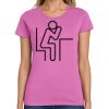 Ladies Heavy Cotton 100% Cotton T Shirt Thumbnail