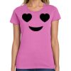 Ladies Heavy Cotton 100% Cotton T Shirt Thumbnail