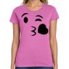 Ladies Heavy Cotton 100% Cotton T Shirt Thumbnail