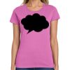 Ladies Heavy Cotton 100% Cotton T Shirt Thumbnail