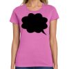 Ladies Heavy Cotton 100% Cotton T Shirt Thumbnail