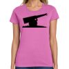 Ladies Heavy Cotton 100% Cotton T Shirt Thumbnail