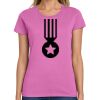 Ladies Heavy Cotton 100% Cotton T Shirt Thumbnail