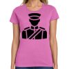 Ladies Heavy Cotton 100% Cotton T Shirt Thumbnail