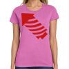 Ladies Heavy Cotton 100% Cotton T Shirt Thumbnail