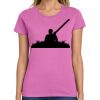 Ladies Heavy Cotton 100% Cotton T Shirt Thumbnail