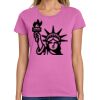 Ladies Heavy Cotton 100% Cotton T Shirt Thumbnail