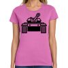 Ladies Heavy Cotton 100% Cotton T Shirt Thumbnail