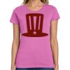 Ladies Heavy Cotton 100% Cotton T Shirt Thumbnail