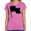 Ladies Heavy Cotton 100% Cotton T Shirt Thumbnail