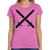 Ladies Heavy Cotton 100% Cotton T Shirt Thumbnail