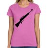 Ladies Heavy Cotton 100% Cotton T Shirt Thumbnail