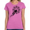 Ladies Heavy Cotton 100% Cotton T Shirt Thumbnail