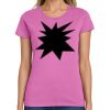 Ladies Heavy Cotton 100% Cotton T Shirt Thumbnail