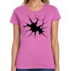 Ladies Heavy Cotton 100% Cotton T Shirt Thumbnail