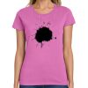 Ladies Heavy Cotton 100% Cotton T Shirt Thumbnail