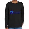 Youth Heavy Cotton 100% Cotton Long Sleeve T Shirt Thumbnail