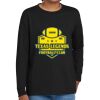 Youth Heavy Cotton 100% Cotton Long Sleeve T Shirt Thumbnail