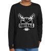 Youth Heavy Cotton 100% Cotton Long Sleeve T Shirt Thumbnail