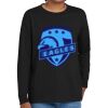 Youth Heavy Cotton 100% Cotton Long Sleeve T Shirt Thumbnail
