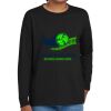 Youth Heavy Cotton 100% Cotton Long Sleeve T Shirt Thumbnail