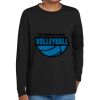 Youth Heavy Cotton 100% Cotton Long Sleeve T Shirt Thumbnail