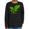 Youth Heavy Cotton 100% Cotton Long Sleeve T Shirt Thumbnail