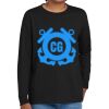 Youth Heavy Cotton 100% Cotton Long Sleeve T Shirt Thumbnail