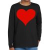 Youth Heavy Cotton 100% Cotton Long Sleeve T Shirt Thumbnail