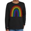 Youth Heavy Cotton 100% Cotton Long Sleeve T Shirt Thumbnail