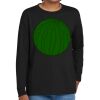 Youth Heavy Cotton 100% Cotton Long Sleeve T Shirt Thumbnail