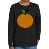 Youth Heavy Cotton 100% Cotton Long Sleeve T Shirt Thumbnail