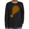 Youth Heavy Cotton 100% Cotton Long Sleeve T Shirt Thumbnail