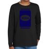 Youth Heavy Cotton 100% Cotton Long Sleeve T Shirt Thumbnail