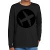 Youth Heavy Cotton 100% Cotton Long Sleeve T Shirt Thumbnail