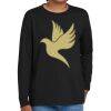 Youth Heavy Cotton 100% Cotton Long Sleeve T Shirt Thumbnail