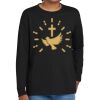 Youth Heavy Cotton 100% Cotton Long Sleeve T Shirt Thumbnail