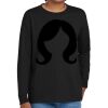 Youth Heavy Cotton 100% Cotton Long Sleeve T Shirt Thumbnail