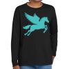 Youth Heavy Cotton 100% Cotton Long Sleeve T Shirt Thumbnail