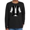 Youth Heavy Cotton 100% Cotton Long Sleeve T Shirt Thumbnail