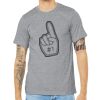 Unisex Heather CVC Short Sleeve Tee Thumbnail